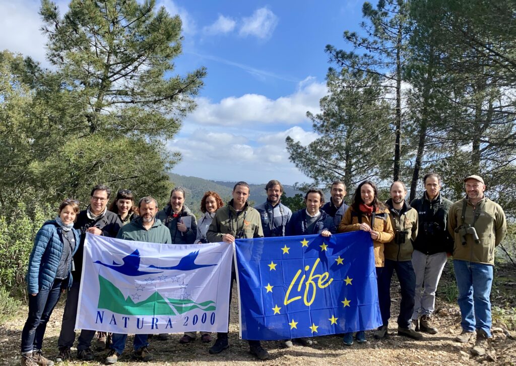 Life Aegypius Return_group photo at Herdade da Contenda