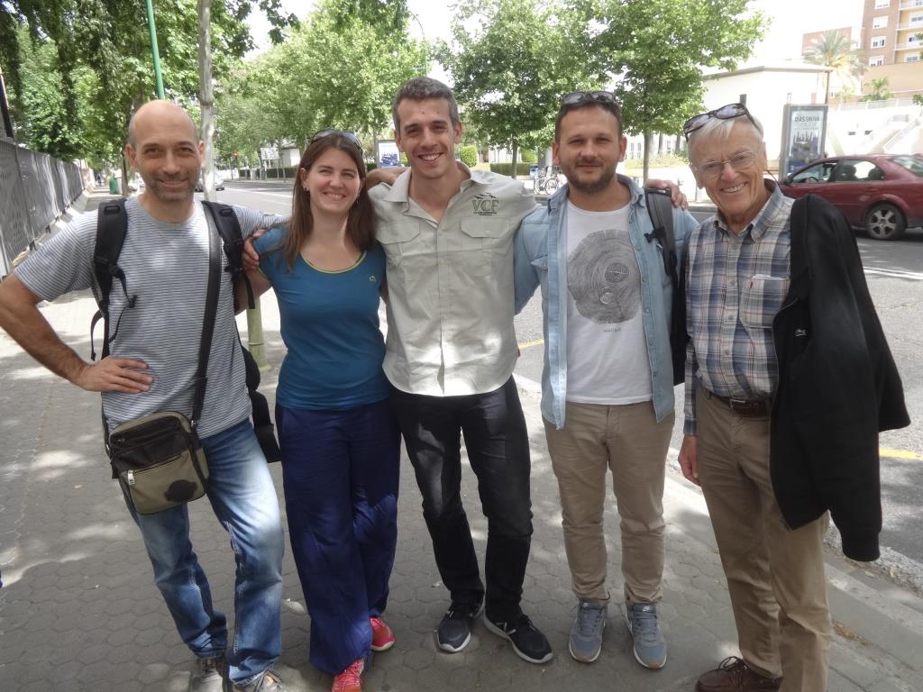 Michel Terrasse and the VCF team