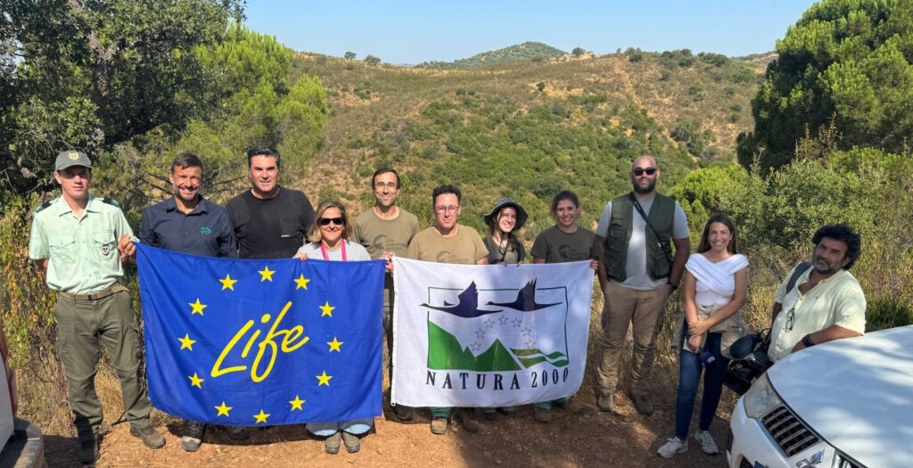 Group photo at Herdade do Monte da Ribeira ©Tânia Carvalho
