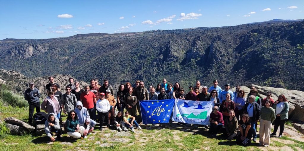 Community involvement in Cinereous Vulture conservation work in the Douro Internacional region © Palombar