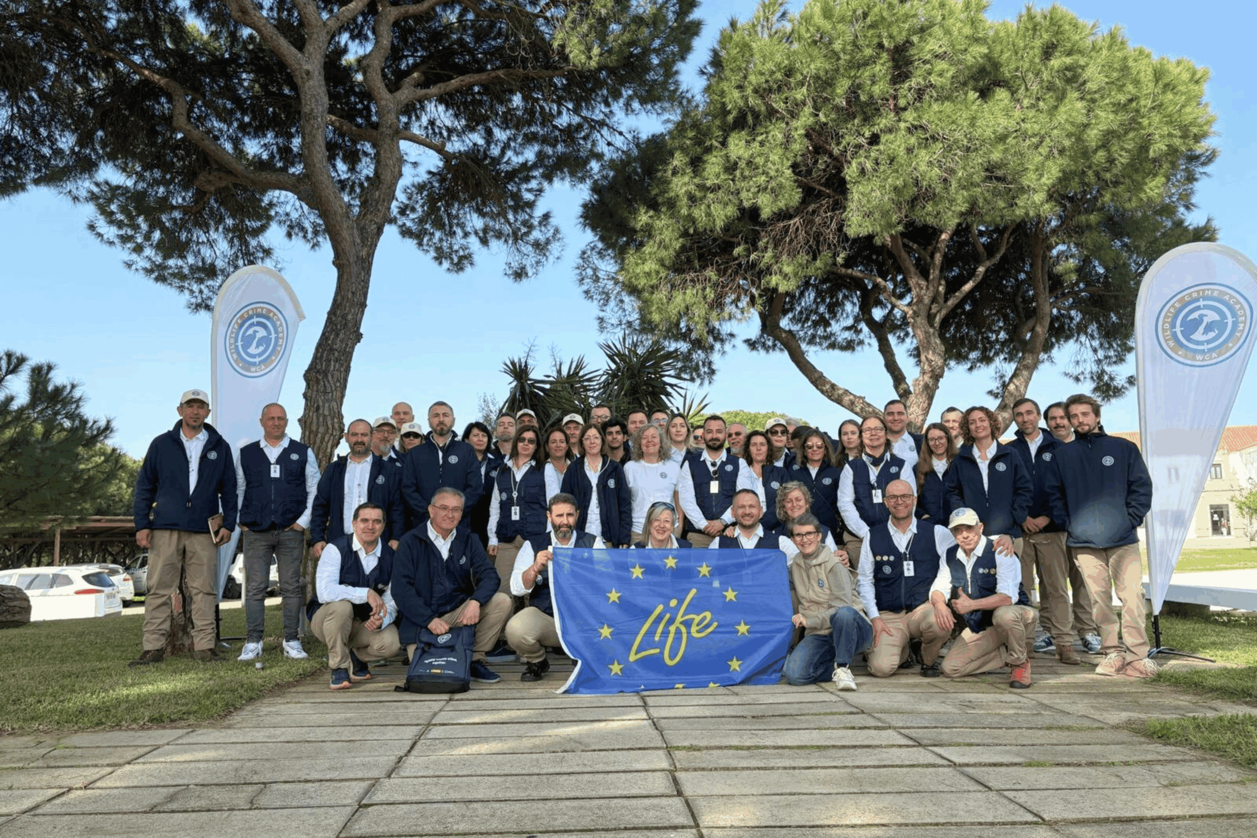 Group photo of Cohort 4 Level 1 © Vulture Conservation Foundation.