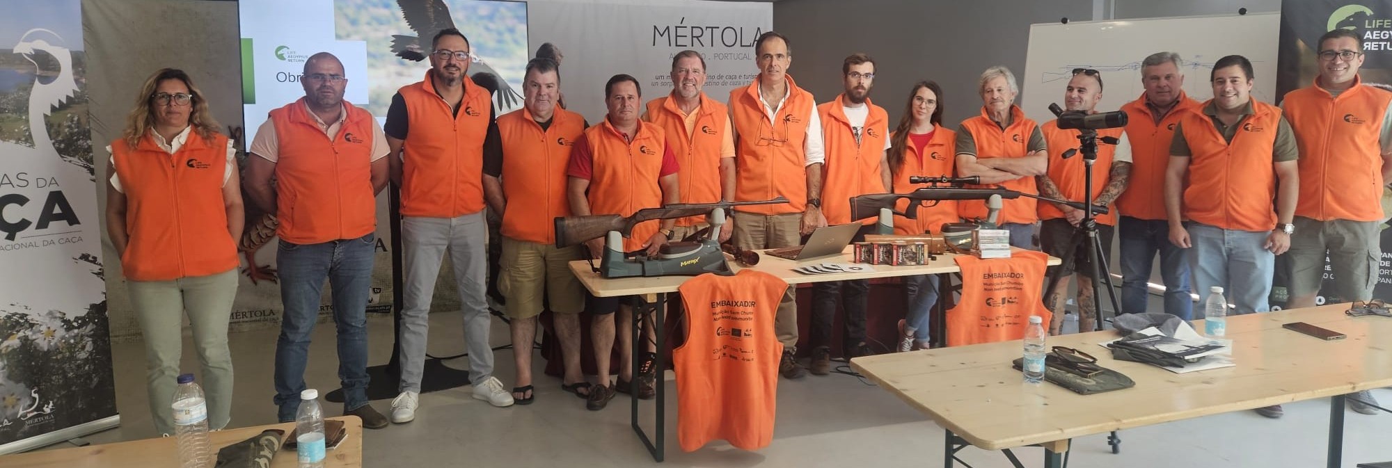 New Lead-Free Ammunition Ambassadors. ©ANPC